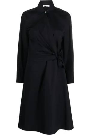Vince Vestido camisero con diseño cruzado