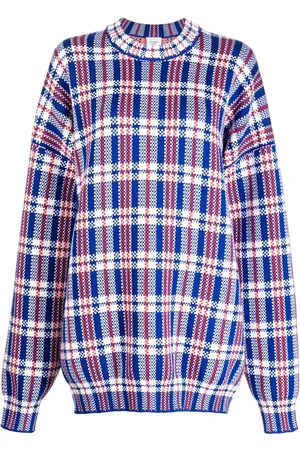 Vetements Suéter a cuadros