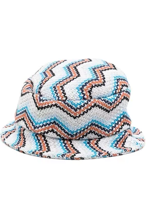 Missoni Sombreros - Zigzag embroidered bucket hat