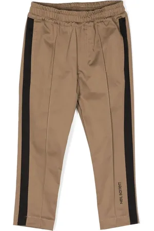 Neil Barrett Pantalones rectos con franjas