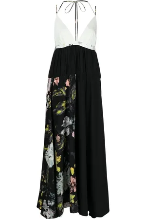 Joseph Vestido de seda con estampado floral
