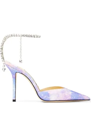 Jimmy Choo Zapatillas Saeda 100 con puntera en punta