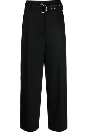 Serafini Pantalones anchos con cinturón