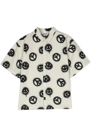 Molo Camisa estampada manga corta