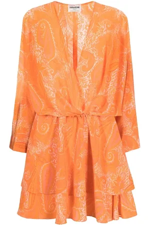 Zadig & Voltaire Vestido Hailey con estampado de cachemira