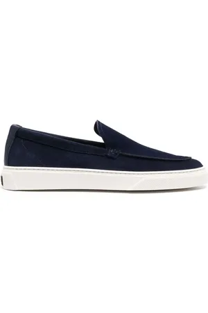 Woolrich Zapatos top sider slip-on de gamuza