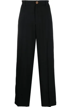 VERSACE Pantalones con detalles de rayas