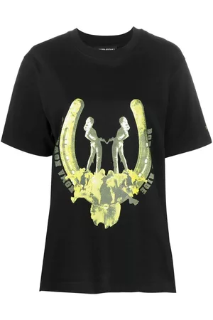 DAVID KOMA Playera con estampado gráfico