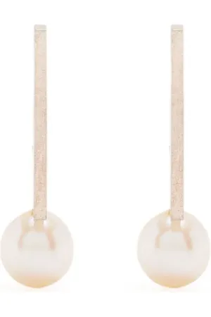 HSU JEWELLERY LONDON Aretes con perla