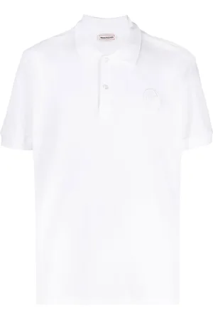 Alexander McQueen Playera tipo polo con motivo Skull
