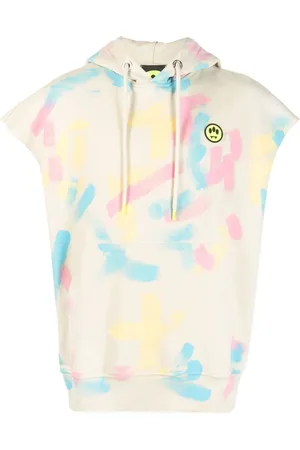 BARROW Sudadera sin mangas con estampado tie-dye