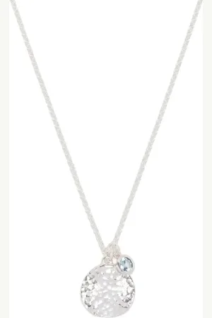 Dower and Hall Collar con dije de topacio
