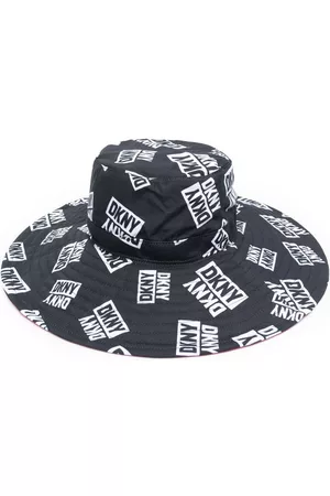 DKNY Sombreros - Sombrero de verano con logo estampado