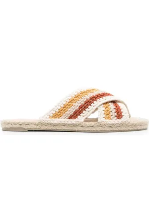 Castaner Alpargatas tejidas de crochet