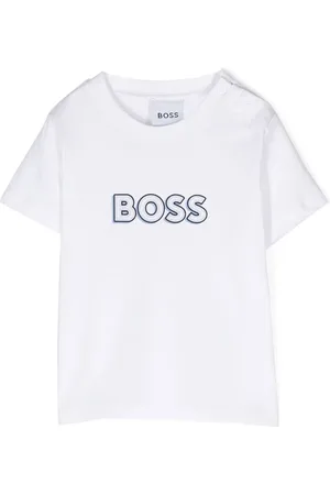 HUGO BOSS Playera con logo estampado