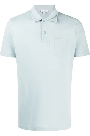 Sunspel Playera tipo polo manga corta