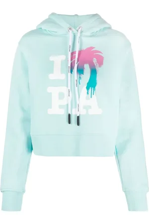 Palm Angels Hoodie con logo estampado