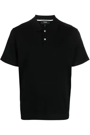 THEORY Playera tipo polo manga corta