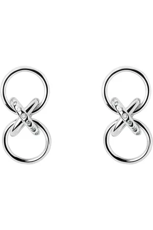 TANE México 1942 Aretes X con diamantes