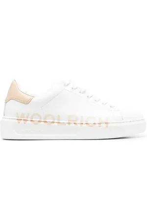 Woolrich Tenis con diseño de dos tonos y logo estampado