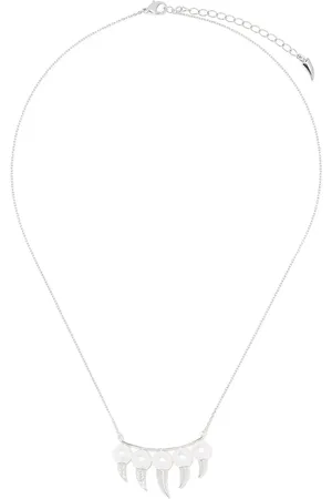 Tasaki Collar danger fang con diamantes en oro blanco de 18kt