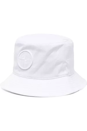 Stone Island Hombre Sombreros - Tonal embroidered-logo bucket hat