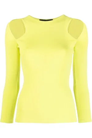 Dsquared2 Top tejido con un hombro descubierto