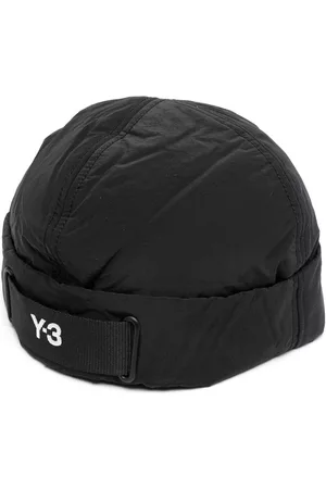 Y-3 Hombre Gorros - Embroidered-logo beanie