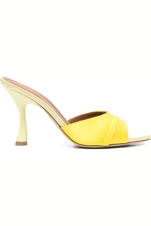 MALONE SOULIERS Mules con tacón esculpido de 95mm
