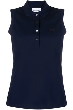 Lacoste Playera tipo polo con parche del logo