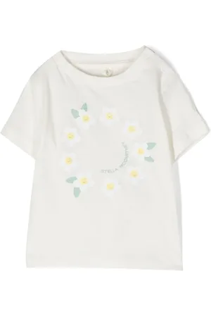 Stella McCartney Playera con margaritas estampadas