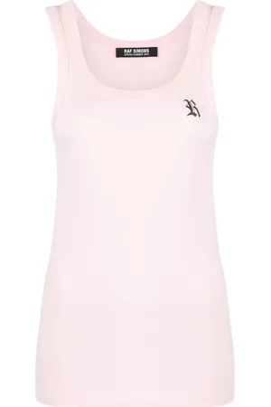 RAF SIMONS Camiseta con logo estampado