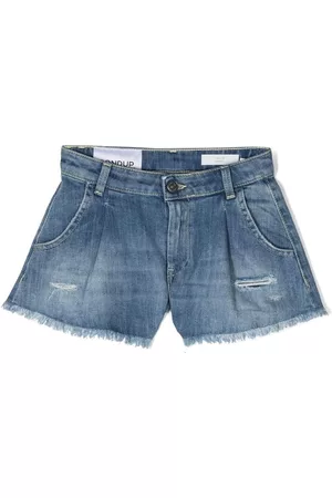 Dondup Shorts de mezclilla con parche del logo