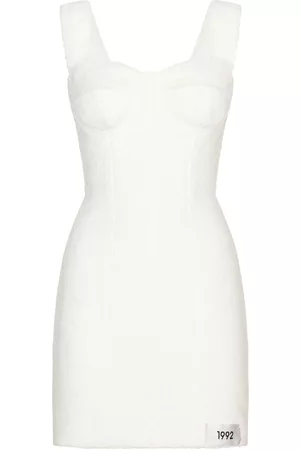 Dolce & Gabbana Mujer Cortos - Vestido corto con parche de número