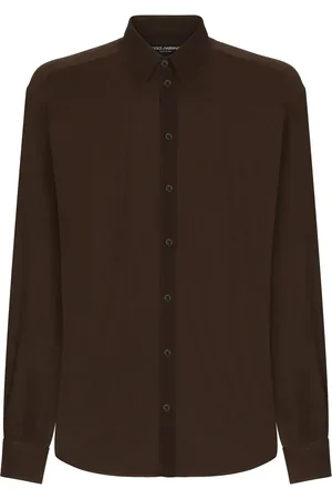 Dolce & Gabbana Camisa de seda manga larga