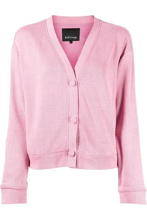 tout a coup Chamarra con cuello en V y botones