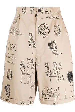 JUNYA WATANABE Shorts chino Basquiat