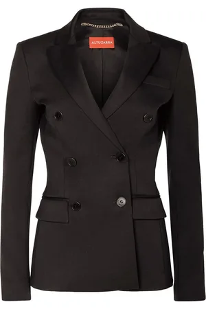 Altuzarra Blazer Indiana con doble botonadura