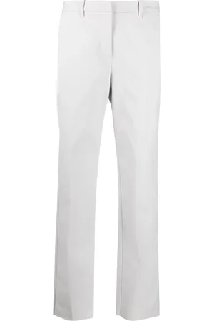 Emporio Armani Pantalones rectos con tiro alto