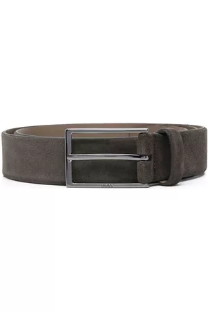 HUGO BOSS Hombre Cinturones - Engraved-logo detail belt