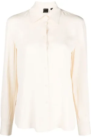 Pinko Camisa manga larga con logo estampado