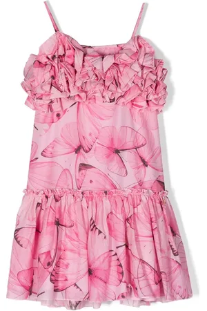 MISS BLUMARINE Vestido con estampado gráfico