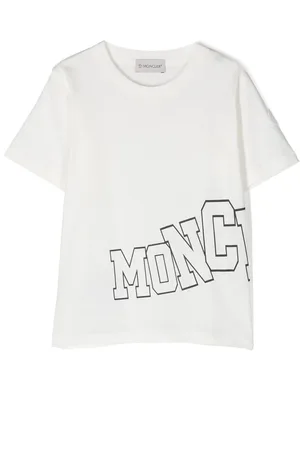 Moncler Playera con logo estampado