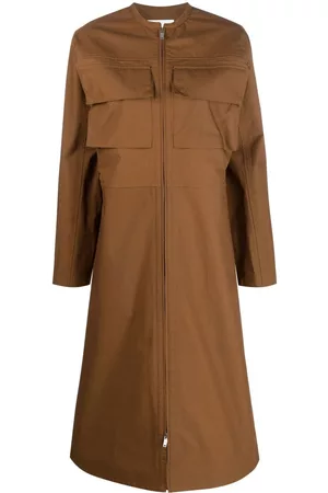 Jil Sander Vestido midi con bolsillos cargo
