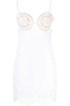 Stella McCartney Vestido con detalle de aberturas