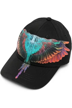 MARCELO BURLON Gorra con estampado de alas