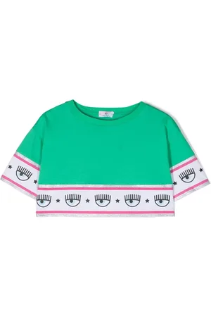 Chiara Ferragni Playera con logo estampado