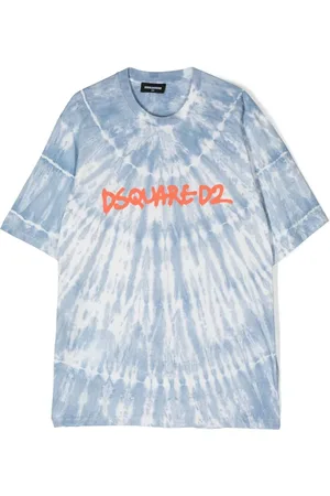 Dsquared2 Playera con estampado tie-dye