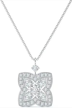 De Beers Collar Enchanted Lotus en oro de 18kt con diamantes