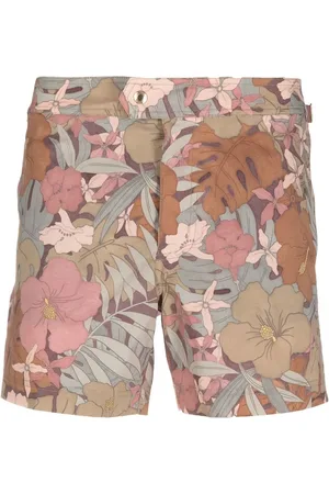 Tom Ford Bermudas náuticas con estampado floral